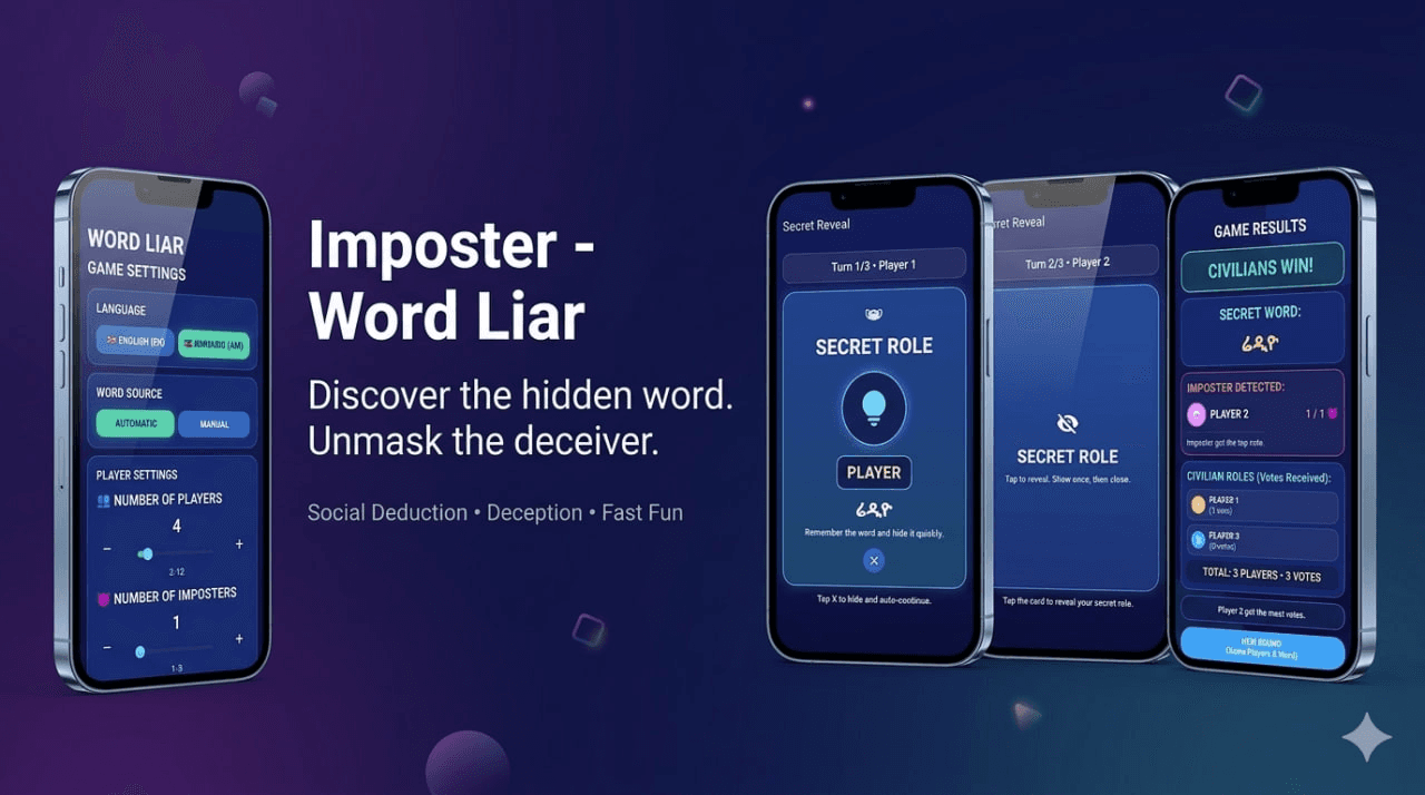 Imposter - word liar Mobile Game